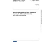 خرید و دانلود نسخه کامل کتاب IEC PAS 61906-2005. Procedure for the declaration of materials in products of the electrotechnical and electronic industry. Методика сообщения о материалах в изделиях электротехнической и электронной промышленности