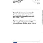 خرید و دانلود نسخه کامل کتاب IEC TR 61901:2005. Development tests recommended on cables with a longitudinally applied metal foil for rated voltages above 30 kV (Um = 36 kV). Испытания на этапе разработки, рекомендуемые для кабелей с применяемой продольно металлической фольгой для номинальных напряжений свыше 30 кВ (Um = 36 кВ)