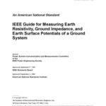 خرید و دانلود نسخه کامل کتاب IEEE Guide for Measuring Earth Resistivity, Ground Impedance, and Earth Surface Potentials of a Ground System