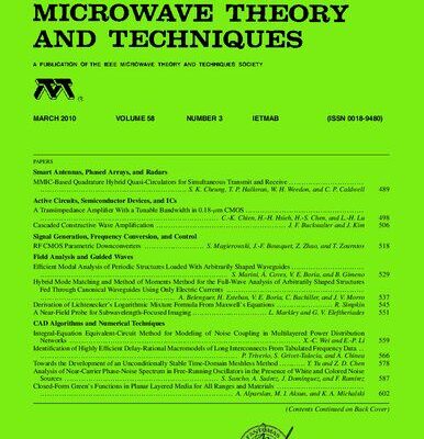 خرید و دانلود نسخه کامل کتاب IEEE MTT-V058-I03 (2010-03)