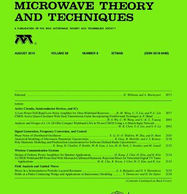 خرید و دانلود نسخه کامل کتاب IEEE MTT-V058-I08 (2010-08)