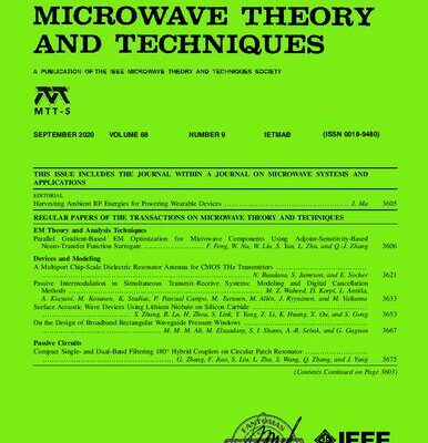 خرید و دانلود نسخه کامل کتاب IEEE MTT-V068-I09 (2020-09)