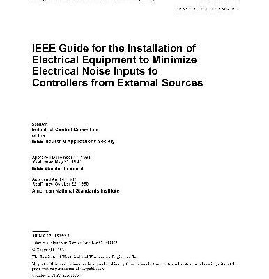 خرید و دانلود نسخه کامل کتاب ieee std 518 1982 Noise control EMC