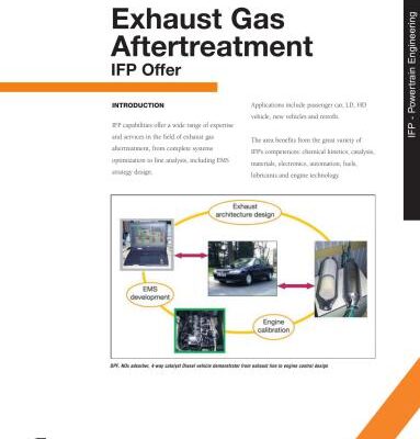 خرید و دانلود نسخه کامل کتاب IFP offer. Exhaust gas aftertreatment