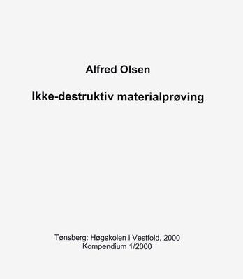 خرید و دانلود نسخه کامل کتاب Ikke-destruktiv materialprøving