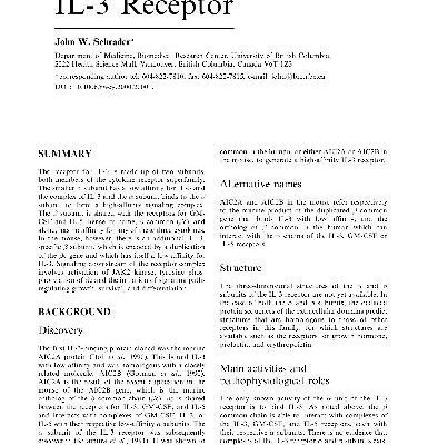 خرید و دانلود نسخه کامل کتاب IL-3 Receptor