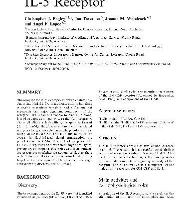 خرید و دانلود نسخه کامل کتاب IL-5 Receptor