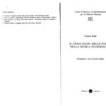 خرید و دانلود نسخه کامل کتاب Il linguaggio delle forme nella musica occidentale