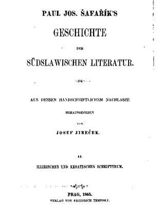 خرید و دانلود نسخه کامل کتاب Illirisches und kroatisches Schrifttum