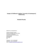 خرید و دانلود نسخه کامل کتاب Images of Childhood in Mothers’ Accounts of Contemporary Childrearing