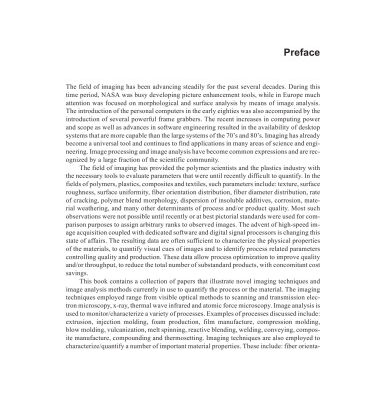 خرید و دانلود نسخه کامل کتاب Imaging and Image Analysis Applications for Plastics
