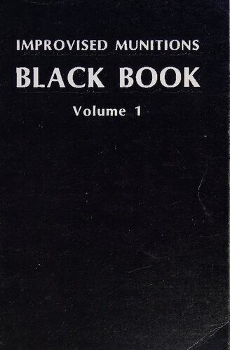 خرید و دانلود نسخه کامل کتاب Improvised Munitions Black Book Volume 1_68f0b41484b50.jpeg خرید و دانلود نسخه کامل کتاب Improvised Munitions Black Book Volume 1