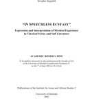 خرید و دانلود نسخه کامل کتاب In speechless ecstasy : expression and interpretation of mystical experience in classical Syriac and Sufi literature