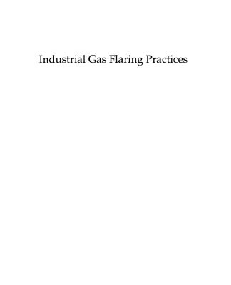 خرید و دانلود نسخه کامل کتاب Industrial Gas Flaring Practices