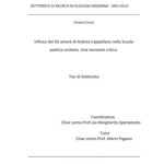 خرید و دانلود نسخه کامل کتاب Influssi del De amore di Andrea Cappellano nella Scuola poetica siciliana. Una revisione critica