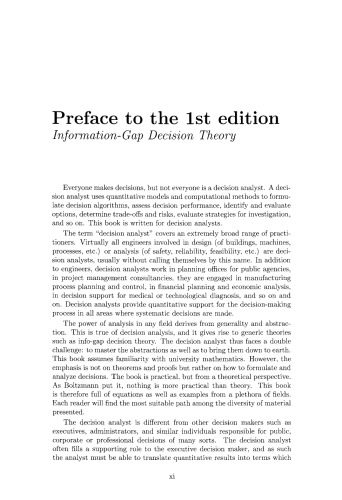 خرید و دانلود نسخه کامل کتاب Information Gap Decision Theory: Decisions under Severe Uncertainty_68e719f9b2309.jpeg خرید و دانلود نسخه کامل کتاب Information Gap Decision Theory: Decisions under Severe Uncertainty