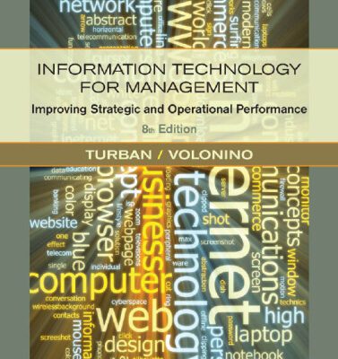 خرید و دانلود نسخه کامل کتاب Information Technology for Management: Improving Strategic and Operational Performance