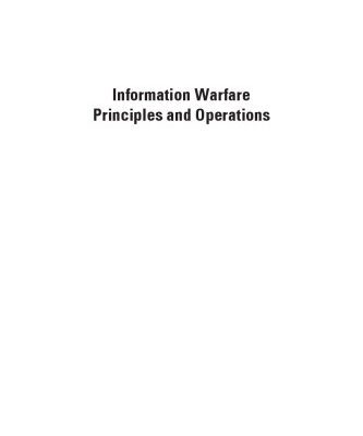 خرید و دانلود نسخه کامل کتاب Information Warfare Principles and Operations