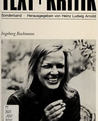 خرید و دانلود نسخه کامل کتاب Ingeborg Bachmann