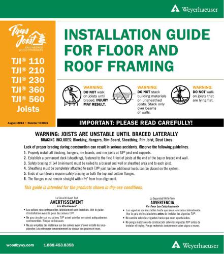 خرید و دانلود نسخه کامل کتاب Installation Guide for Floor and Roof Framing, august 2013, Copyright Weyerhoeuser, www.woodbywy.com_68f742fa2ae69.jpeg خرید و دانلود نسخه کامل کتاب Installation Guide for Floor and Roof Framing, august 2013, Copyright Weyerhoeuser, www.woodbywy.com