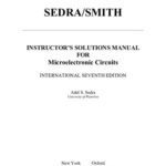 خرید و دانلود نسخه کامل کتاب Instructor’s Solutions Manual for Microelectronic Circuits, International Seventh Edition