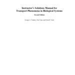 خرید و دانلود نسخه کامل کتاب Instructor’s Solutions Manual for Transport Phenomena in Biological Systems 2nd Edition