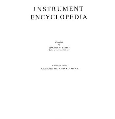 خرید و دانلود نسخه کامل کتاب Instrument Encyclopedia