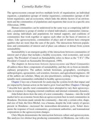 خرید و دانلود نسخه کامل کتاب Interactions Between Agroecosystems and Rural Communities