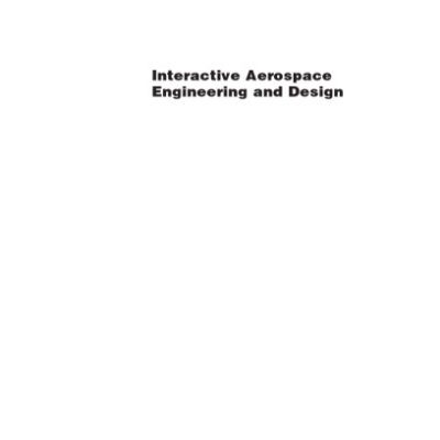 خرید و دانلود نسخه کامل کتاب Interactive Aerospace Engineering and Design