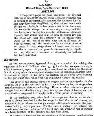 خرید و دانلود نسخه کامل کتاب Internal ballistics of composite charges taking into account any possible difference in the ratios of specific heats of the component charges