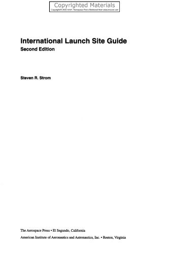 خرید و دانلود نسخه کامل کتاب International Launch Site Guide, Second Edition_68facaa1eb7e6.jpeg خرید و دانلود نسخه کامل کتاب International Launch Site Guide, Second Edition