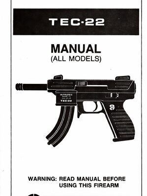 خرید و دانلود نسخه کامل کتاب Intratec TEC-22 Manual (All Models)