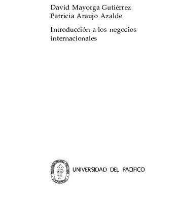 خرید و دانلود نسخه کامل کتاب Introducción a los negocios internacionales