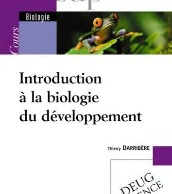 خرید و دانلود نسخه کامل کتاب Introduction à la biologie du développement
