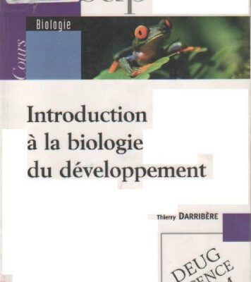 خرید و دانلود نسخه کامل کتاب Introduction à la biologie du développement