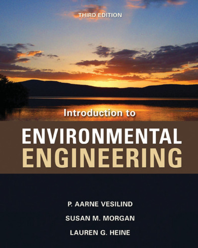 خرید و دانلود نسخه کامل کتاب Introduction to Environmental Engineering , Third Edition