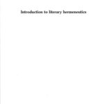 خرید و دانلود نسخه کامل کتاب Introduction to Literary Hermeneutics