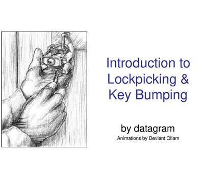 خرید و دانلود نسخه کامل کتاب Introduction to Lockpicking and Key Bumping