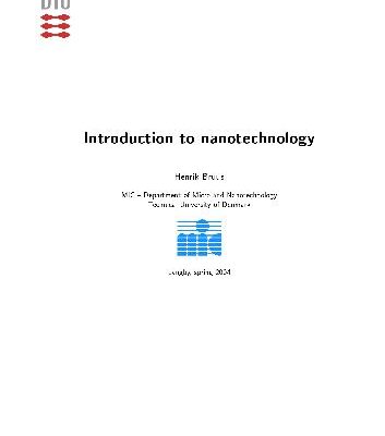 خرید و دانلود نسخه کامل کتاب Introduction to nanotechnology