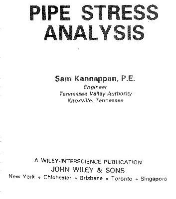 خرید و دانلود نسخه کامل کتاب introduction to pipe stress analysis