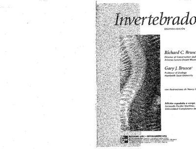 خرید و دانلود نسخه کامل کتاب Invertebrados