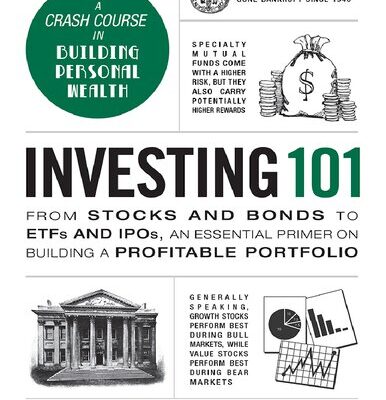 خرید و دانلود نسخه کامل کتاب Investing 101: From Stocks and Bonds to ETFs and IPOs, an Essential Primer on Building a Profitable Portfolio (Adams 101)