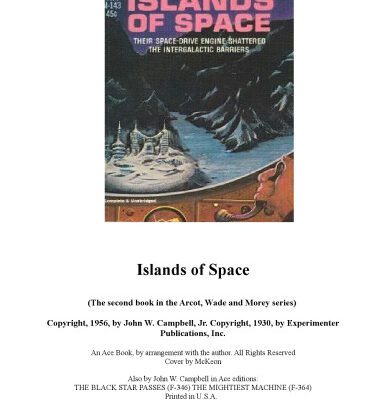خرید و دانلود نسخه کامل کتاب Islands Of Space (The second book in the Arcot, Wade and Morey series)