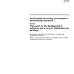 خرید و دانلود نسخه کامل کتاب [ISO 21929-1:2011] Sustainability in building construction — Sustainability indicators — Part 1: Framework for the development of indicators and a core set of indicators for buildings