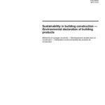 خرید و دانلود نسخه کامل کتاب [ISO 21930:2007] Sustainability in building construction — Environmental declaration of building products