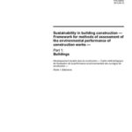 خرید و دانلود نسخه کامل کتاب [ISO 21931-1:2010] Sustainability in building construction — Framework for methods of assessment of the environmental performance of construction works — Part 1: Buildings