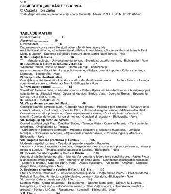 خرید و دانلود نسخه کامل کتاب Istoria literaturii latine. Volume I