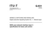 خرید و دانلود نسخه کامل کتاب ITU-T Q.931 Series Q: Switching and Signalling. Digital subscriber Signalling System No. 1 – Network layer