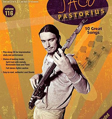 خرید و دانلود نسخه کامل کتاب Jaco Pastorius: Jazz Play-Along Volume 116 (Hal Leonard Jazz Play-Along)
