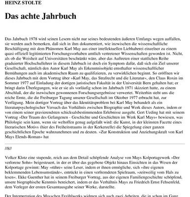 خرید و دانلود نسخه کامل کتاب Jahrbuch der Karl-May-Gesellschaft 1978